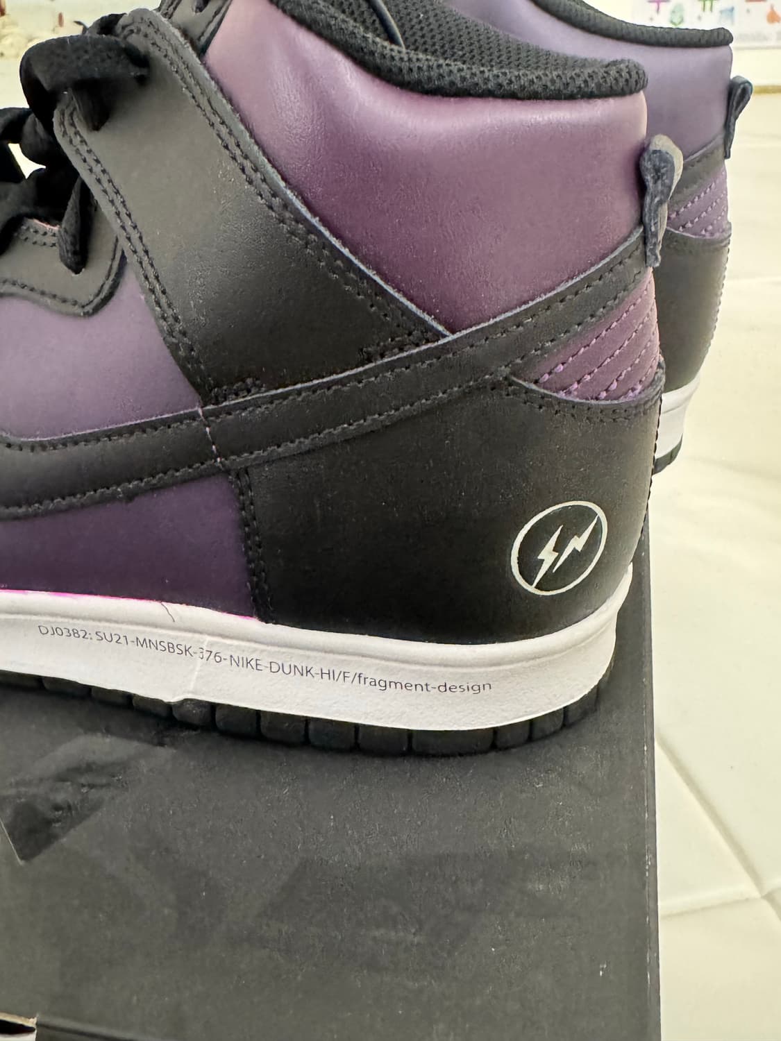 나이키 덩크 하이 / 프라그먼트 280cm 상품이미지3