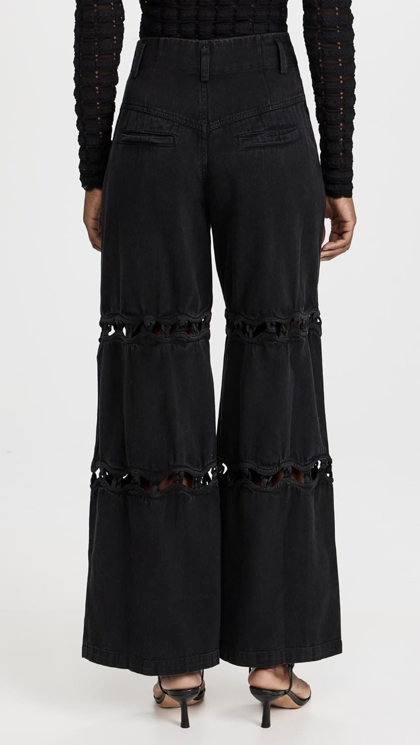 (정품)씨뉴욕 SEA NY 블랙 데님팬츠 상품이미지3