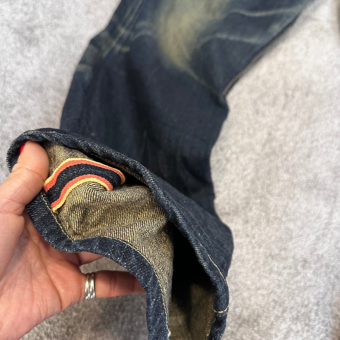 에드윈 505Z 신치백 셀비지 데님38 상품이미지9