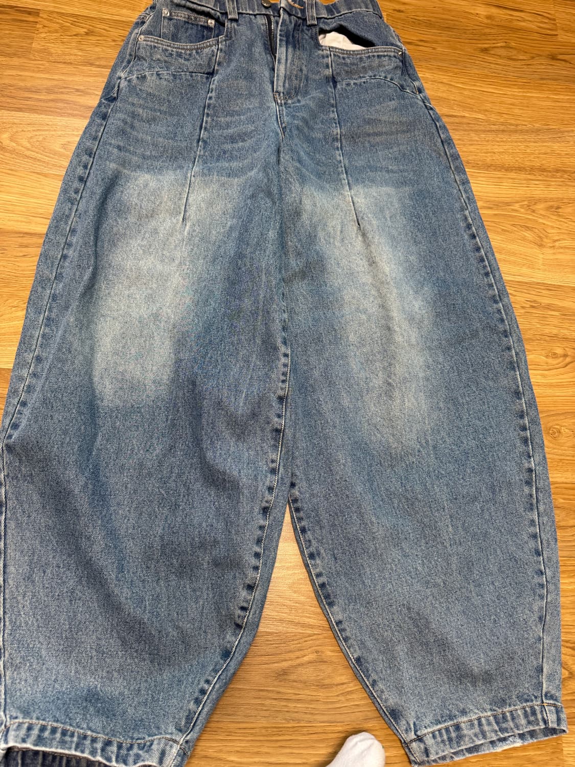 언아웃핏 데님 벌룬 팬츠 상품이미지2