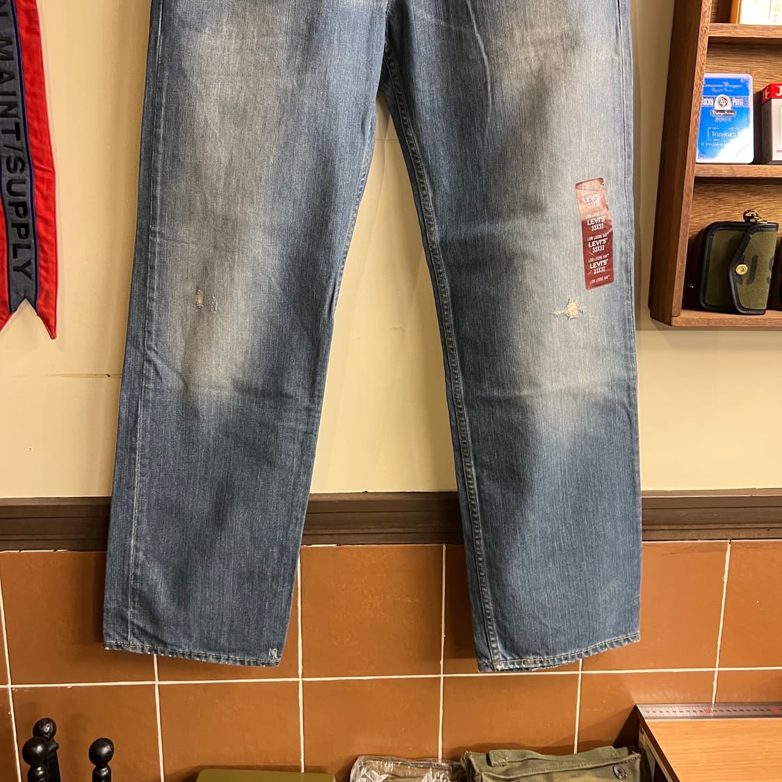 00's 리바이스 549 데님 33x32 Size (34인치) 멕시코 상품이미지3