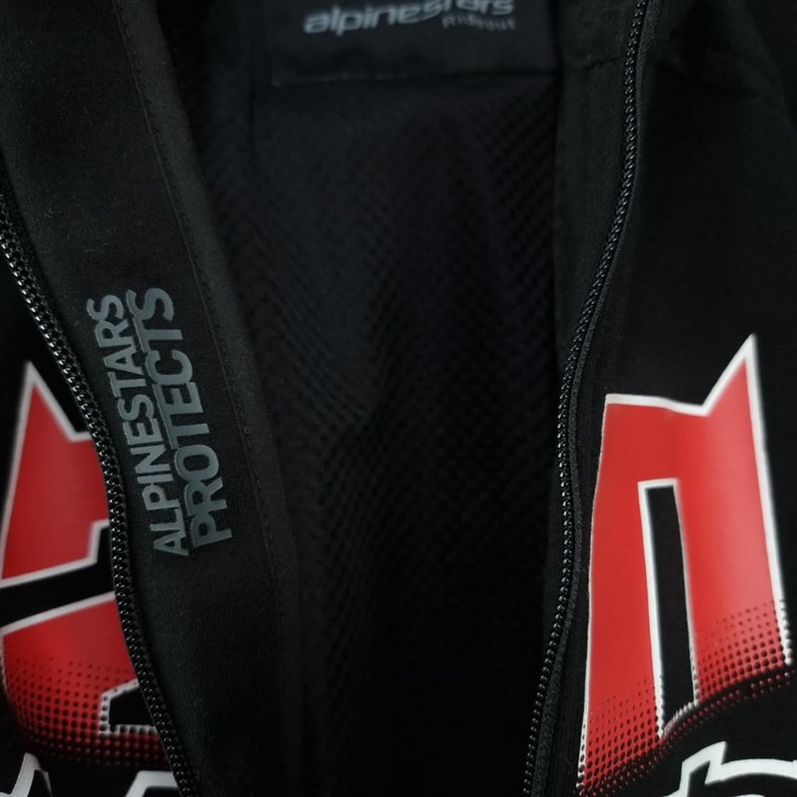 [알파인스타] 몬스터 바이커 라이딩 아머 집업 자켓 블랙 M18559 상품이미지10
