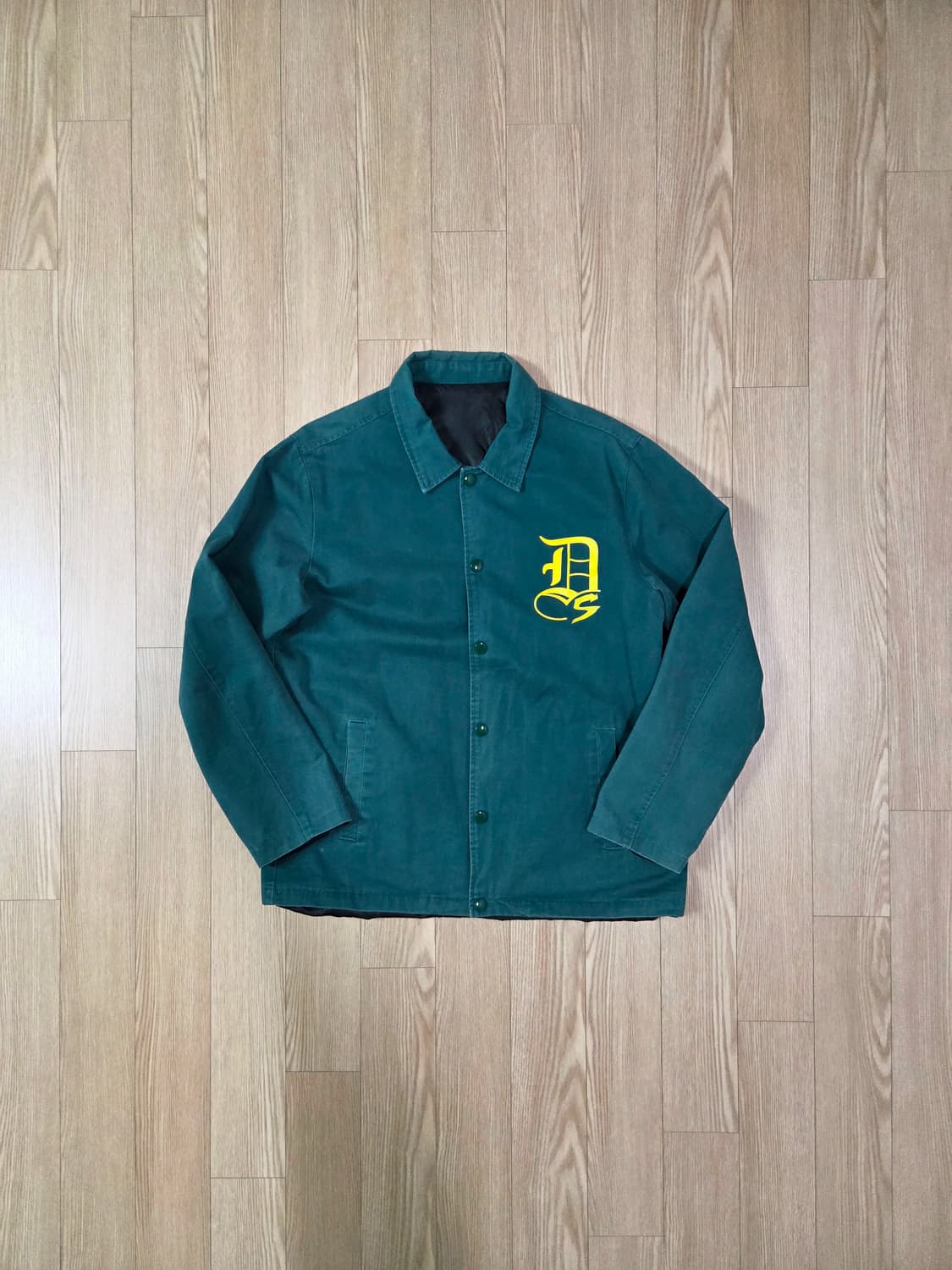 Destiny 그린 원워싱 코치 재킷 상품이미지1