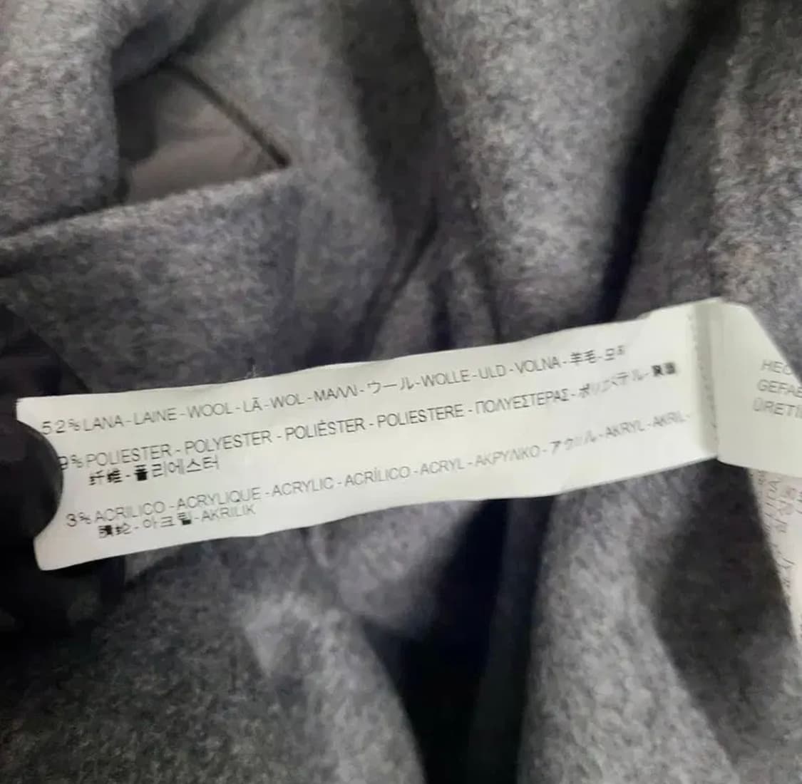 자라 베이직 울 후드 코트 상품이미지5