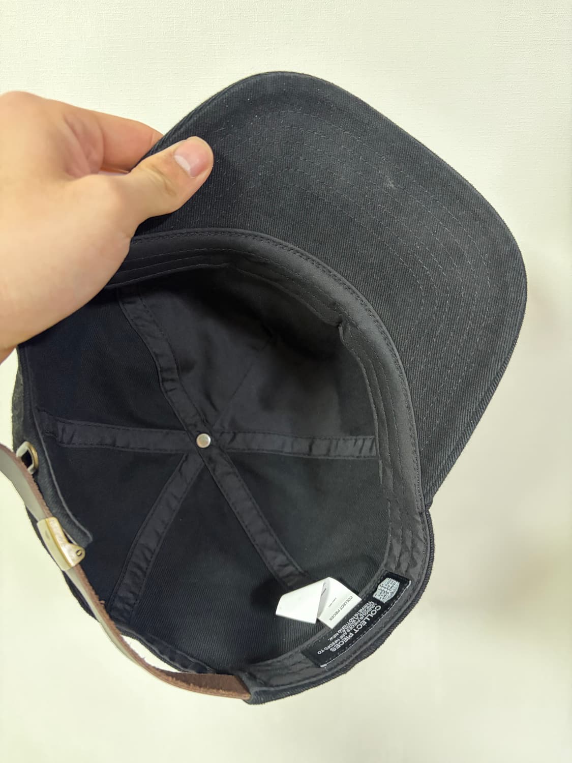 [OS]컬렉트피시스 캡 블랙 상품이미지2