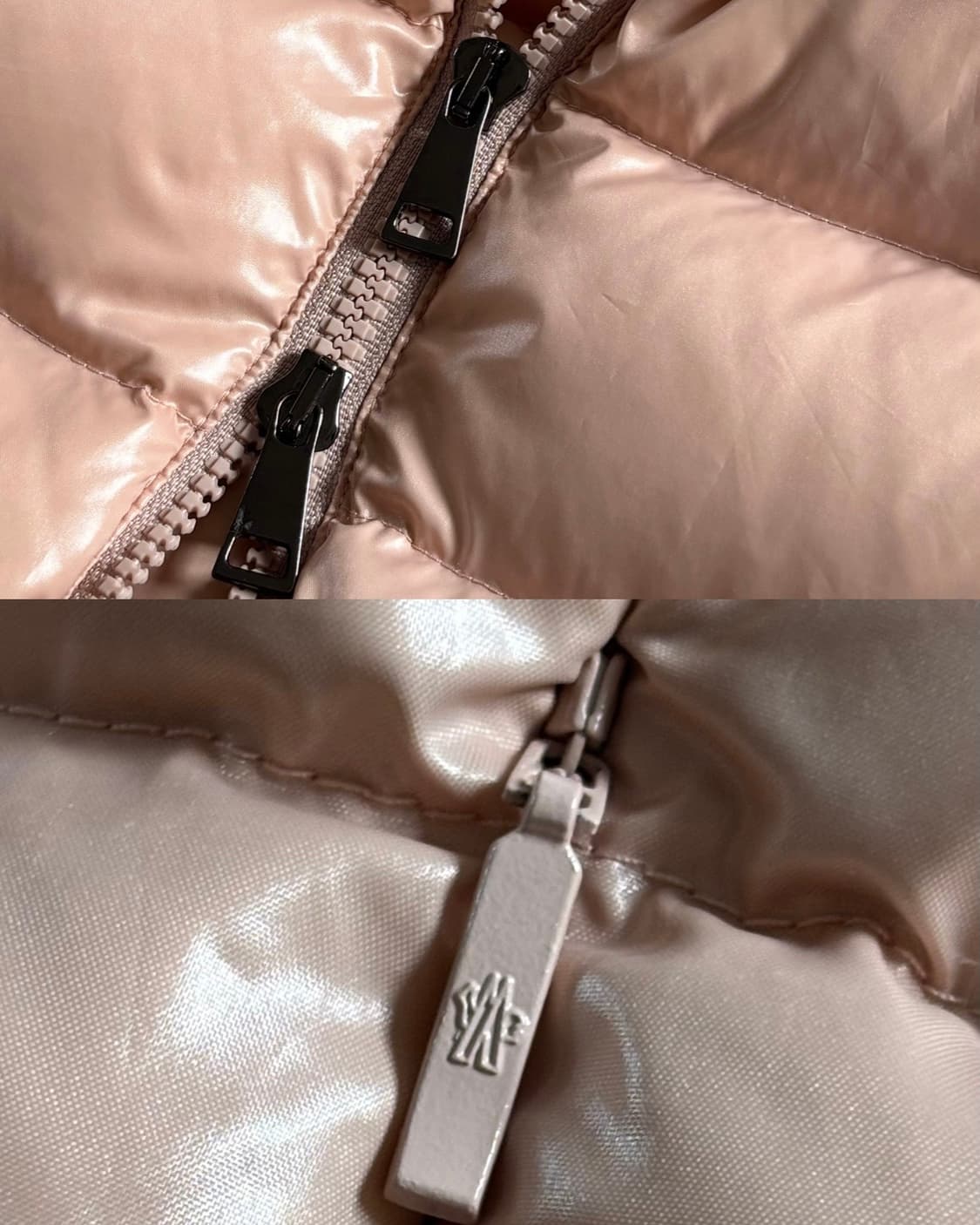 Moncler 몽클레어 구스다운 핑크컬러 패딩 베스트 상품이미지9