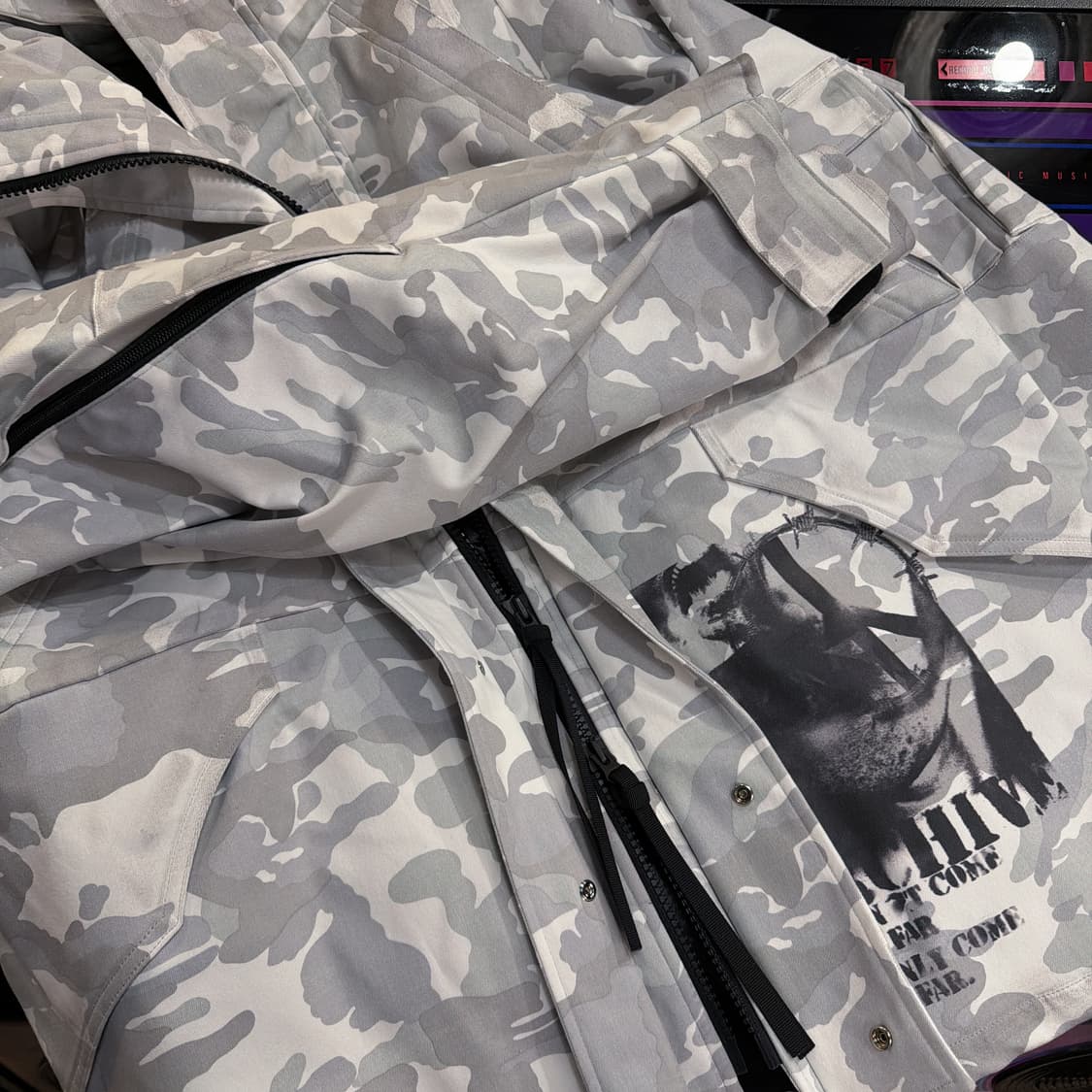 파프롬왓 24FW 아카이브 밀리터리 카모 자켓 상품이미지8
