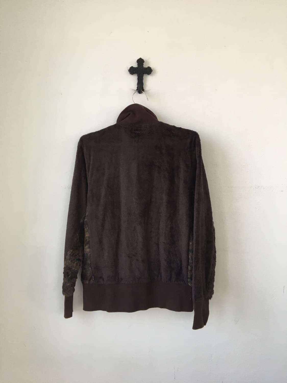 Morgan fake fur high neck zip up 상품이미지3
