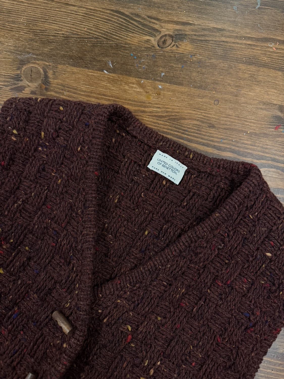 베네통 니트베스트 여성55 상품이미지6