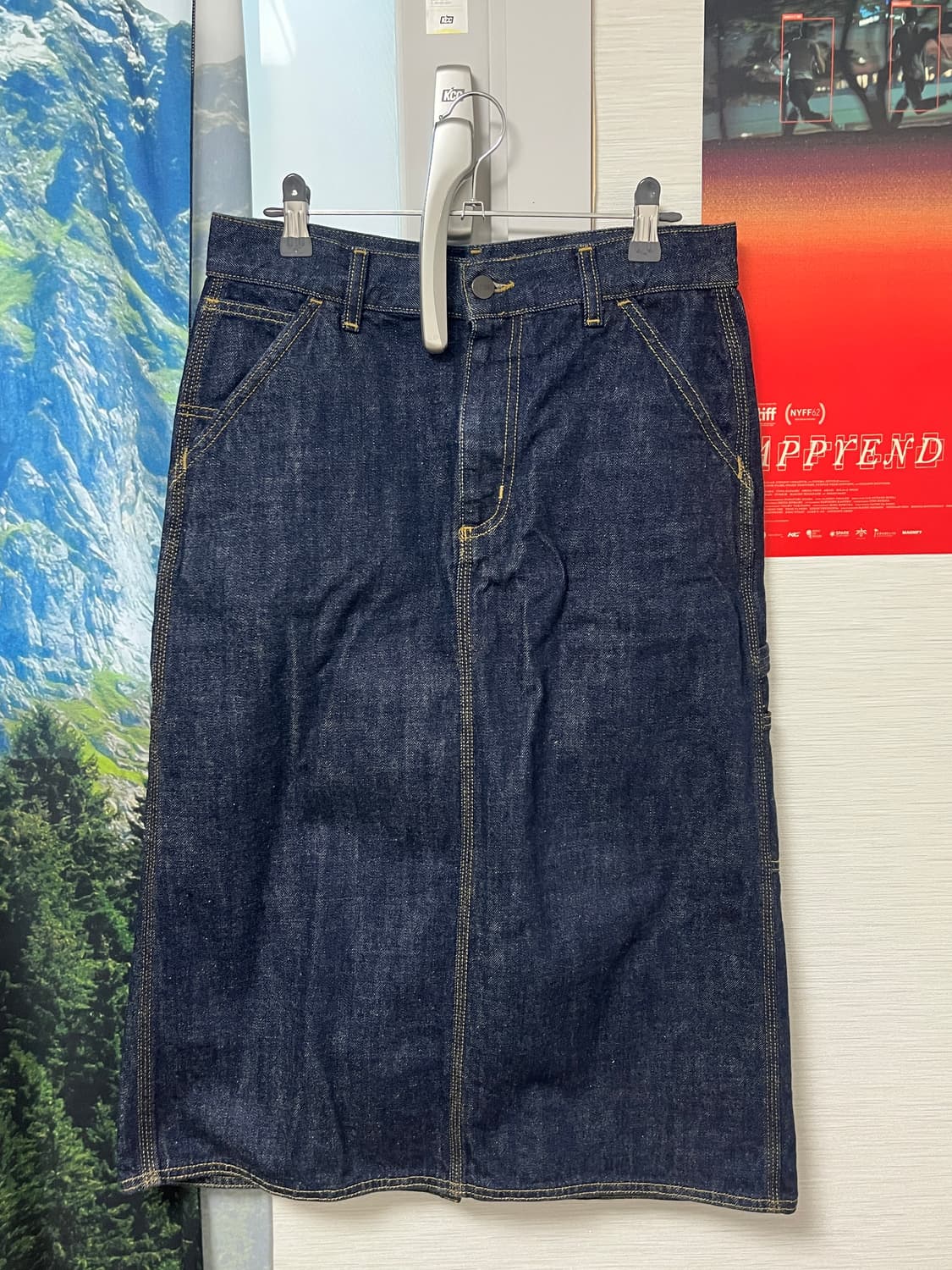칼하트윕 우먼 데님스커트 상품이미지3