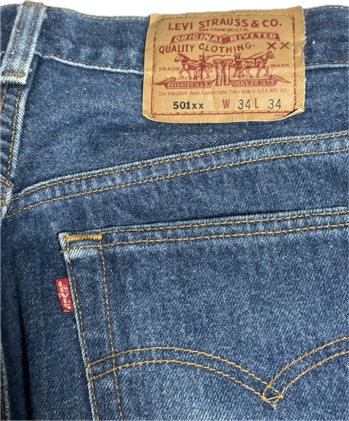 90s 리바이스 501xx 34/34 상품이미지7