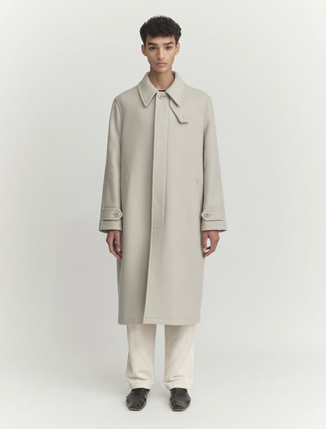 쿠어 MTR 발마칸 코트 크림 L사이즈 상품이미지1