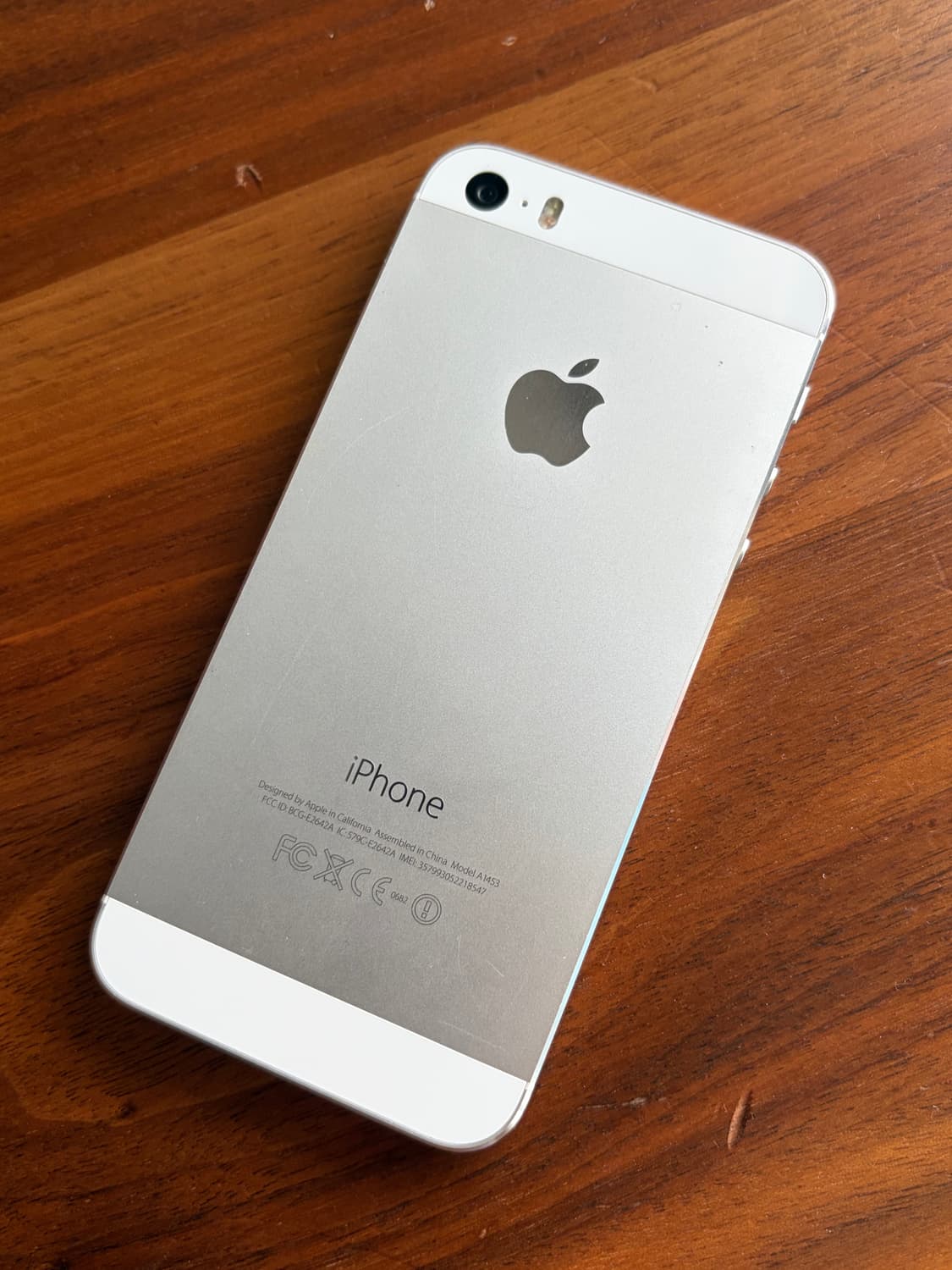 아이폰5s 실버 64기가(iOS8) #8547 상품이미지2