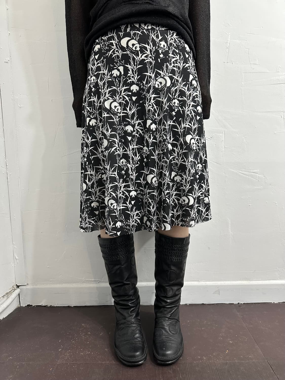 panda midi skirt 상품이미지2