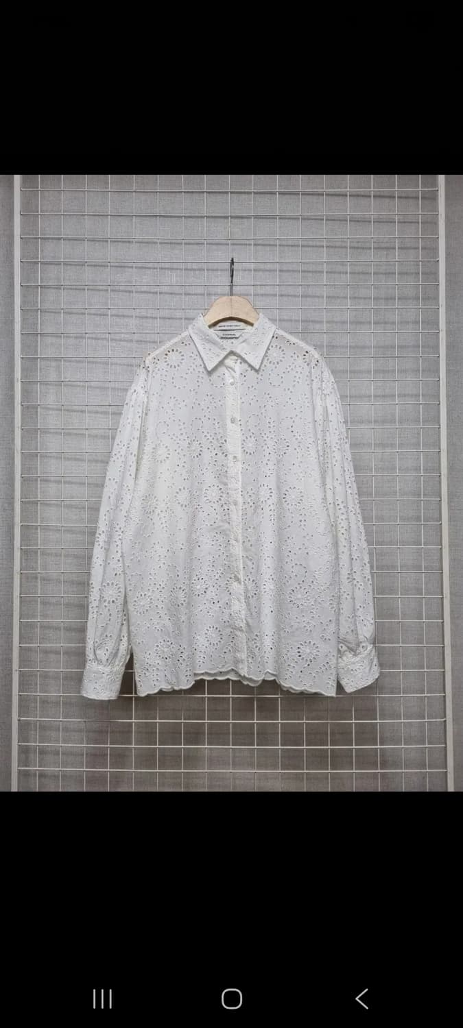 마리떼프랑소와저버 다이애그널 펀칭블라우스  55~66 상품이미지1