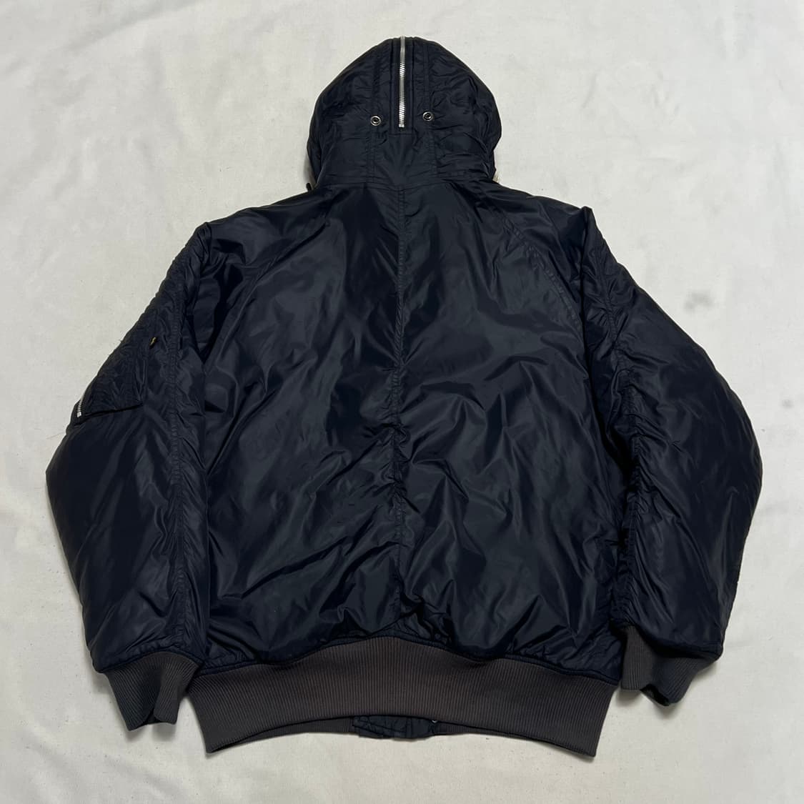 XL 알파인더스트리 n2b 네이비 퍼 항공점퍼 상품이미지3