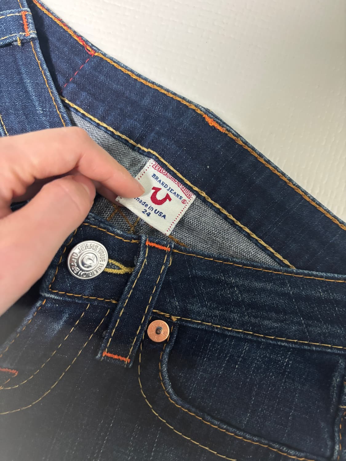 트루릴리젼 로우라이즈 데님 상품이미지4