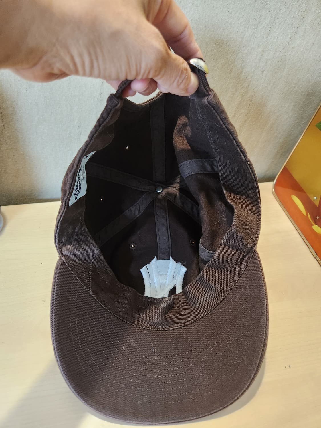 “ANNOT 브라운 볼캡🧢 빈티지 감성 한 끗 차이” 상품이미지5