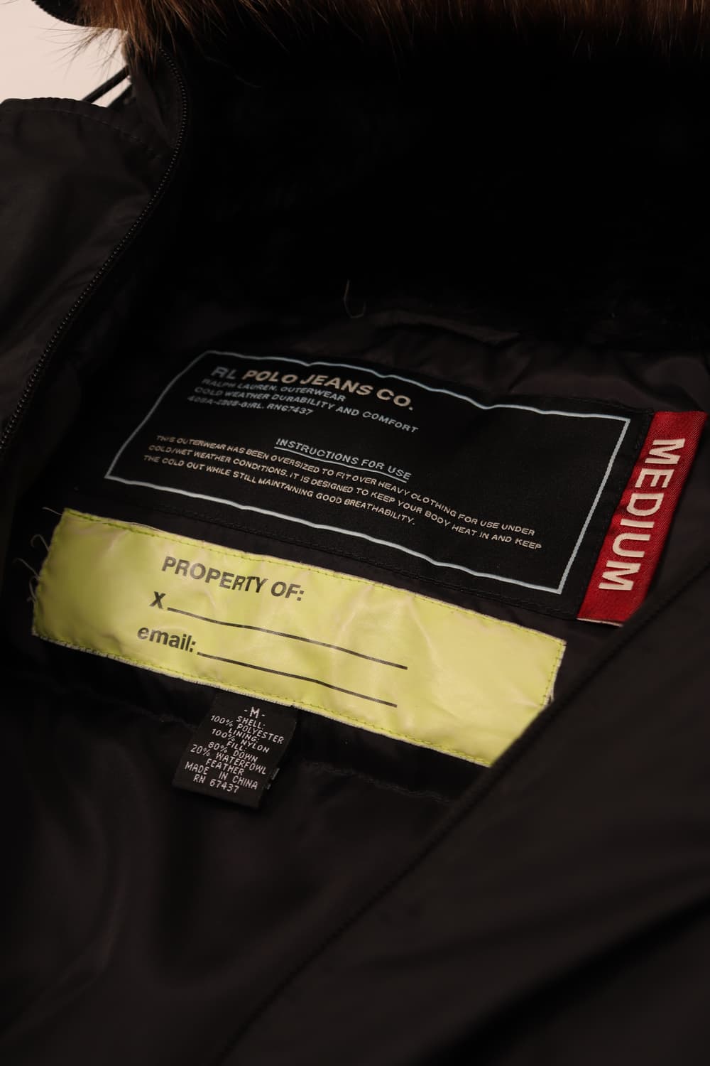 폴로 랄프로렌 진스 폭스퍼 N2B  패딩 점퍼 상품이미지8