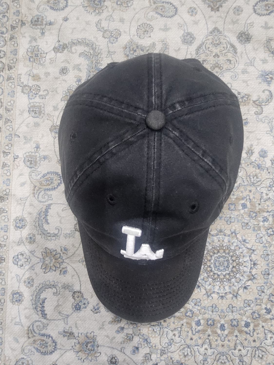 뉴에라 LA다저스 피그먼트 블랙 볼캡 상품이미지2