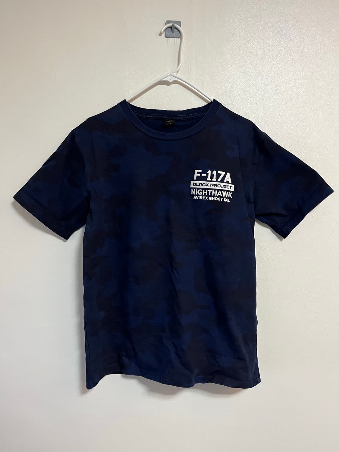 아비렉스 F-117A 카모 반팔티 L 상품이미지1