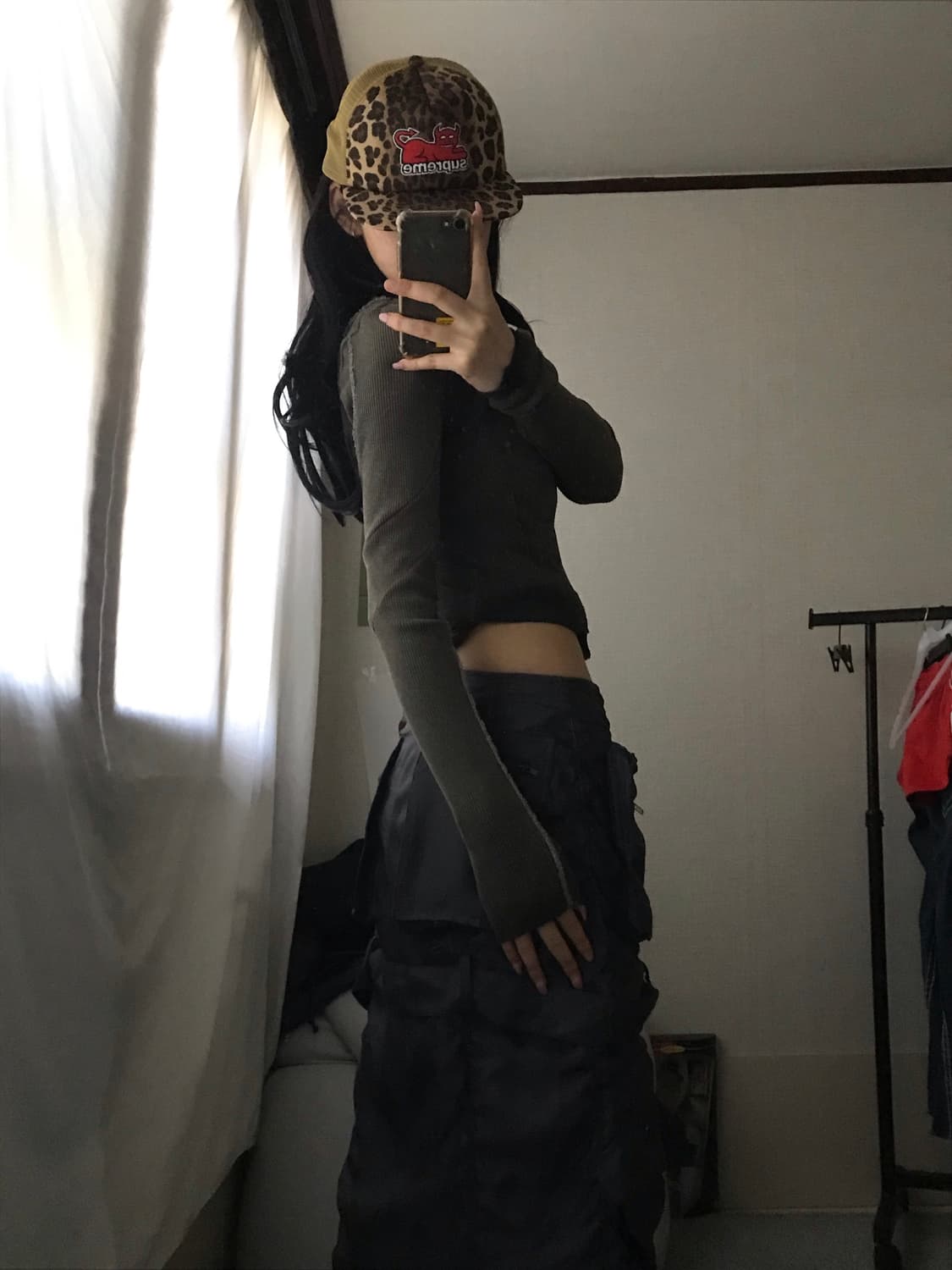 빈티지 컷오프 딱붙핏 집업 상품이미지3