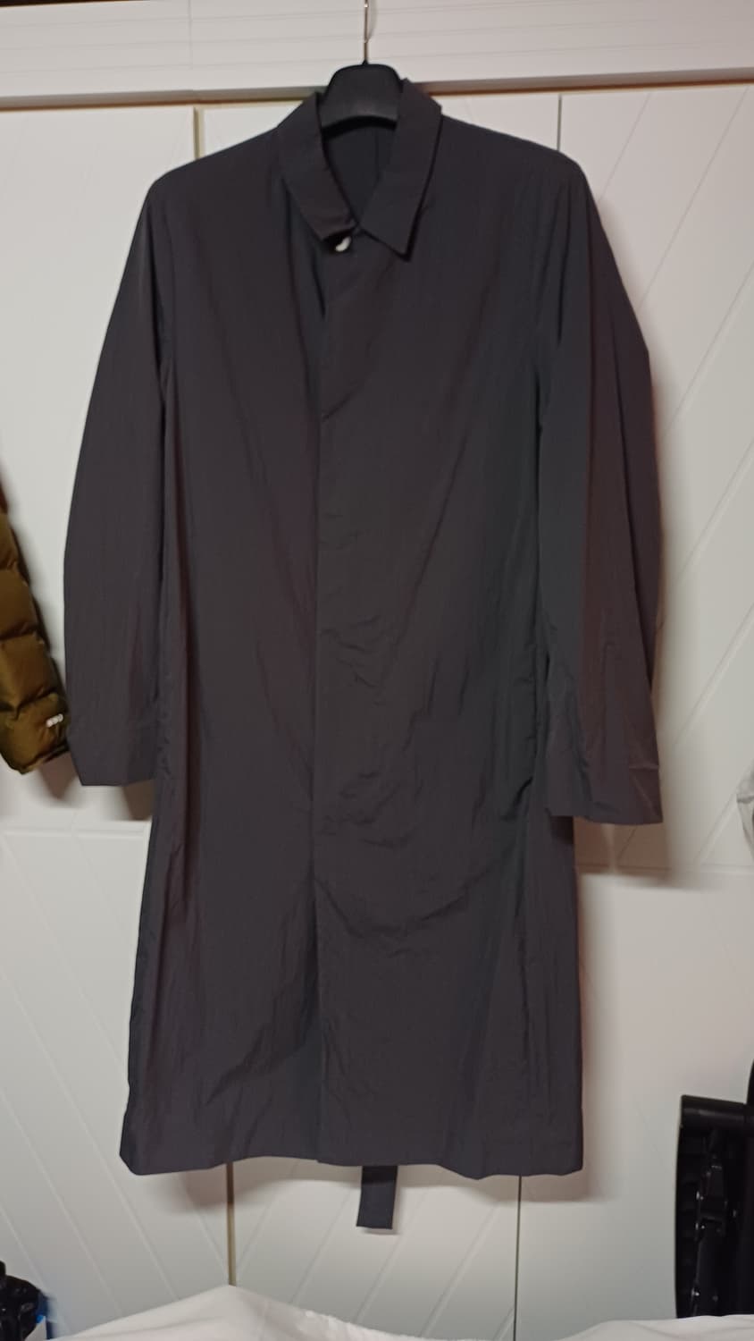 52 코스 벨티드 트렌치코트 차콜그레이 상품이미지1