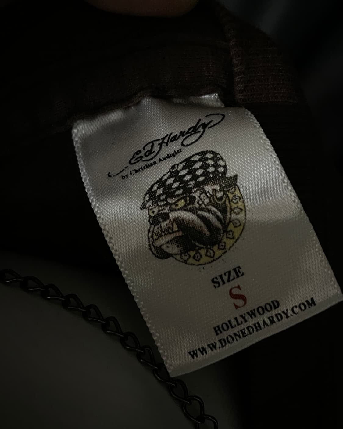 Ed Hardy Skull & Heart Slim Graphic Top 상품이미지5