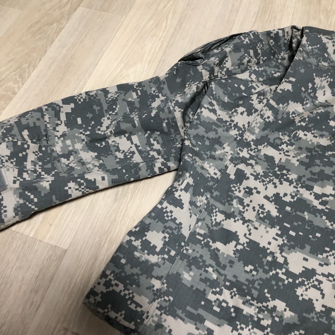 (L-S) 새상품 미군 US ARMY ACU 디지털 카모 컴뱃 자켓  상품이미지8