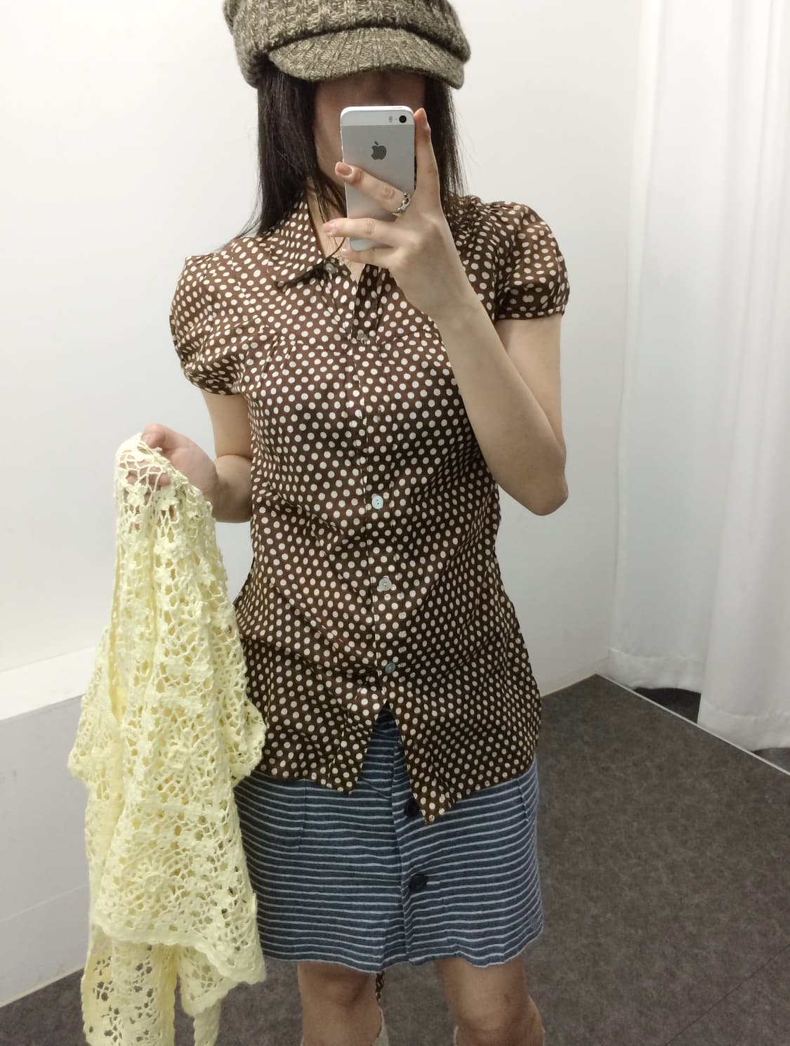 도트 초코 바닐라 코디세트 상품이미지1