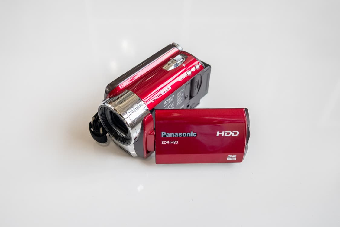 Panasonic SDR-H80-R / 빈티지 디지털 캠코더 상품이미지1