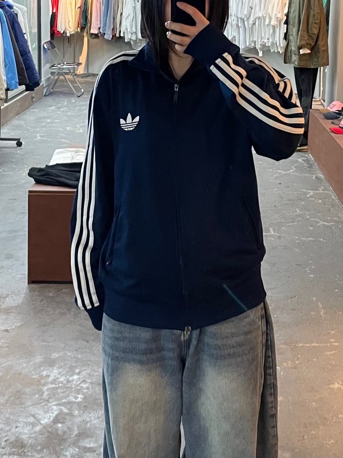 아디다스 파이어버드 네이비 져지 H1610 상품이미지1