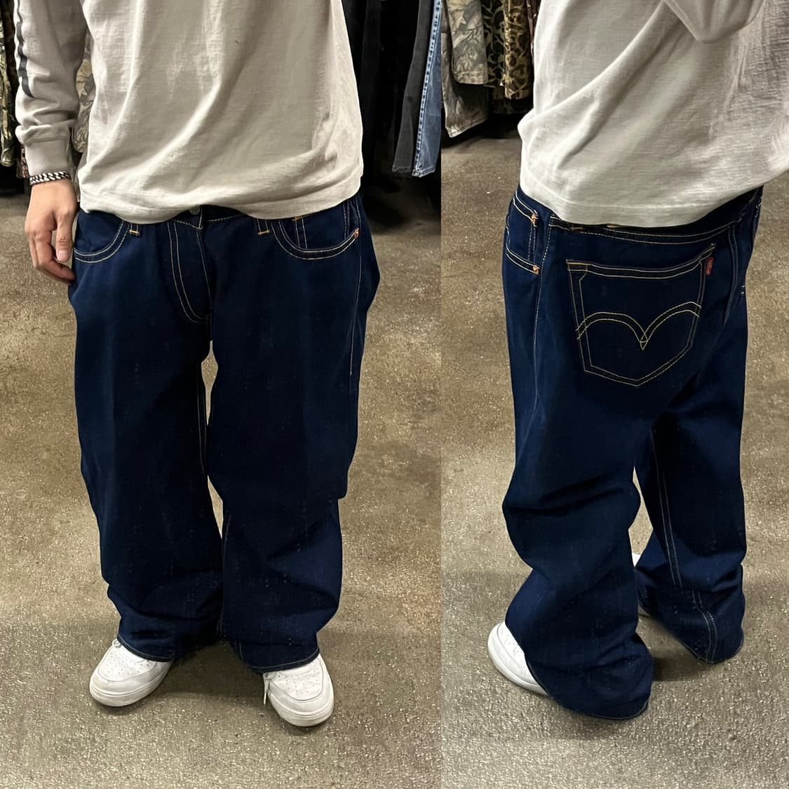 00s 리바이스 타입원 루즈핏 데님 팬츠 (37“) 상품이미지1