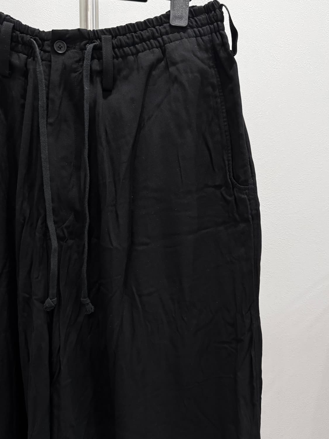 요지야마모토 레이온 와이드 사루엘 팬츠 상품이미지4