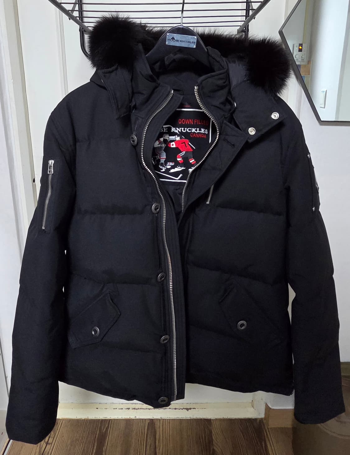 무스너클 쓰리쿼터 점퍼XL 상품이미지1