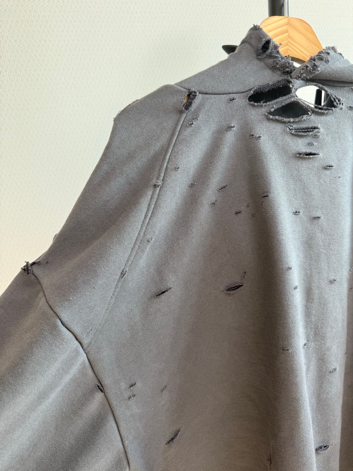 빈티지 디스트레스드 후드 상품이미지3