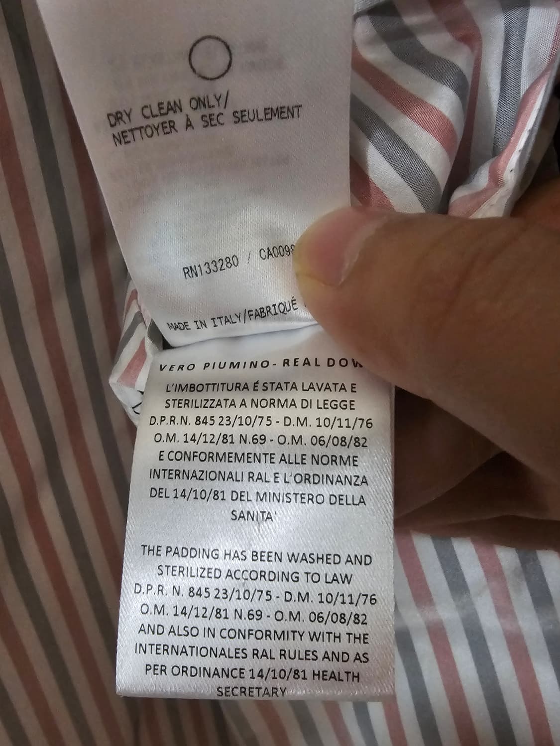 톰브라운 시그니처 메리노울 가디건(3/정품) 상품이미지3