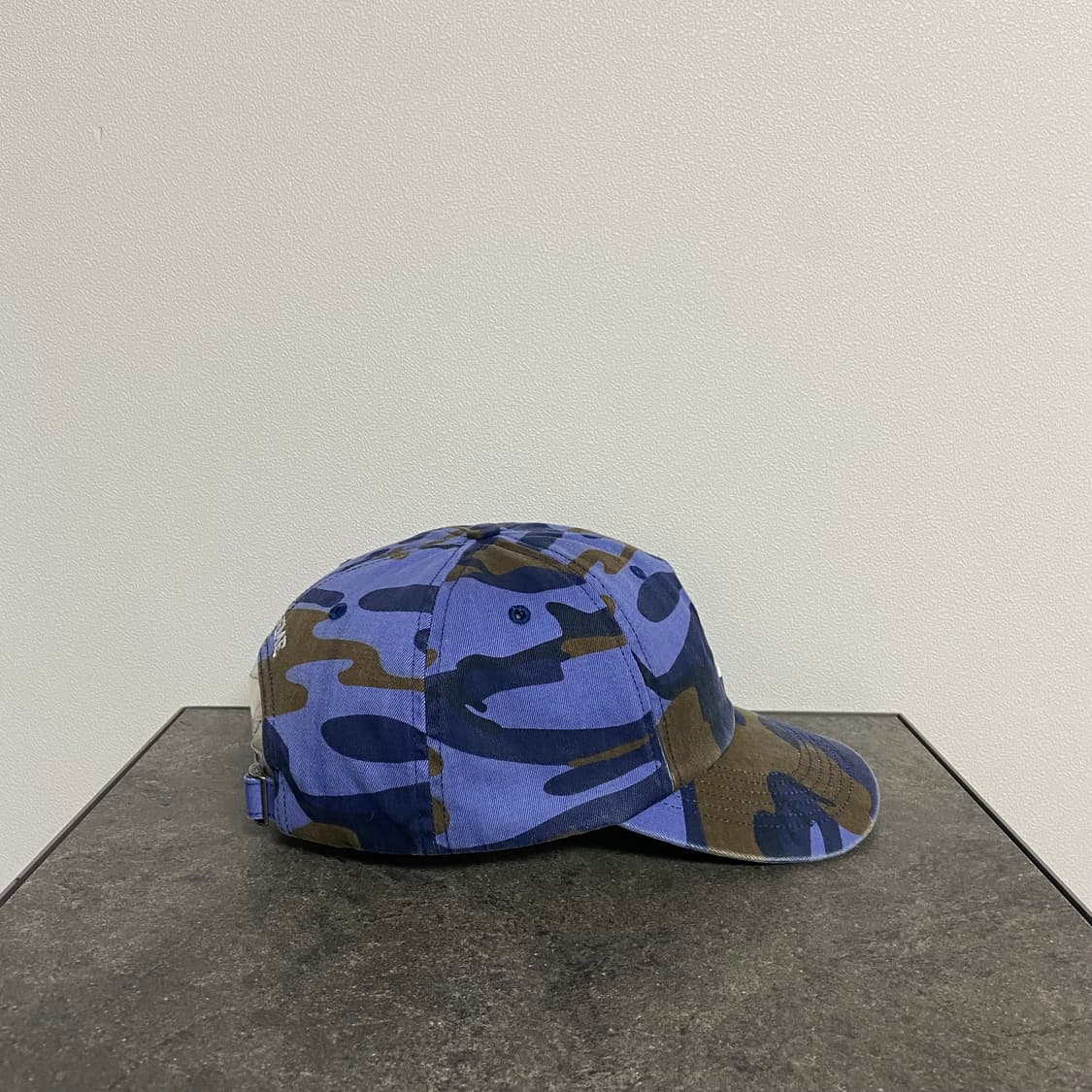 (OS) 슈프림 S로고 볼캡 모자 카모 네이비 상품이미지3