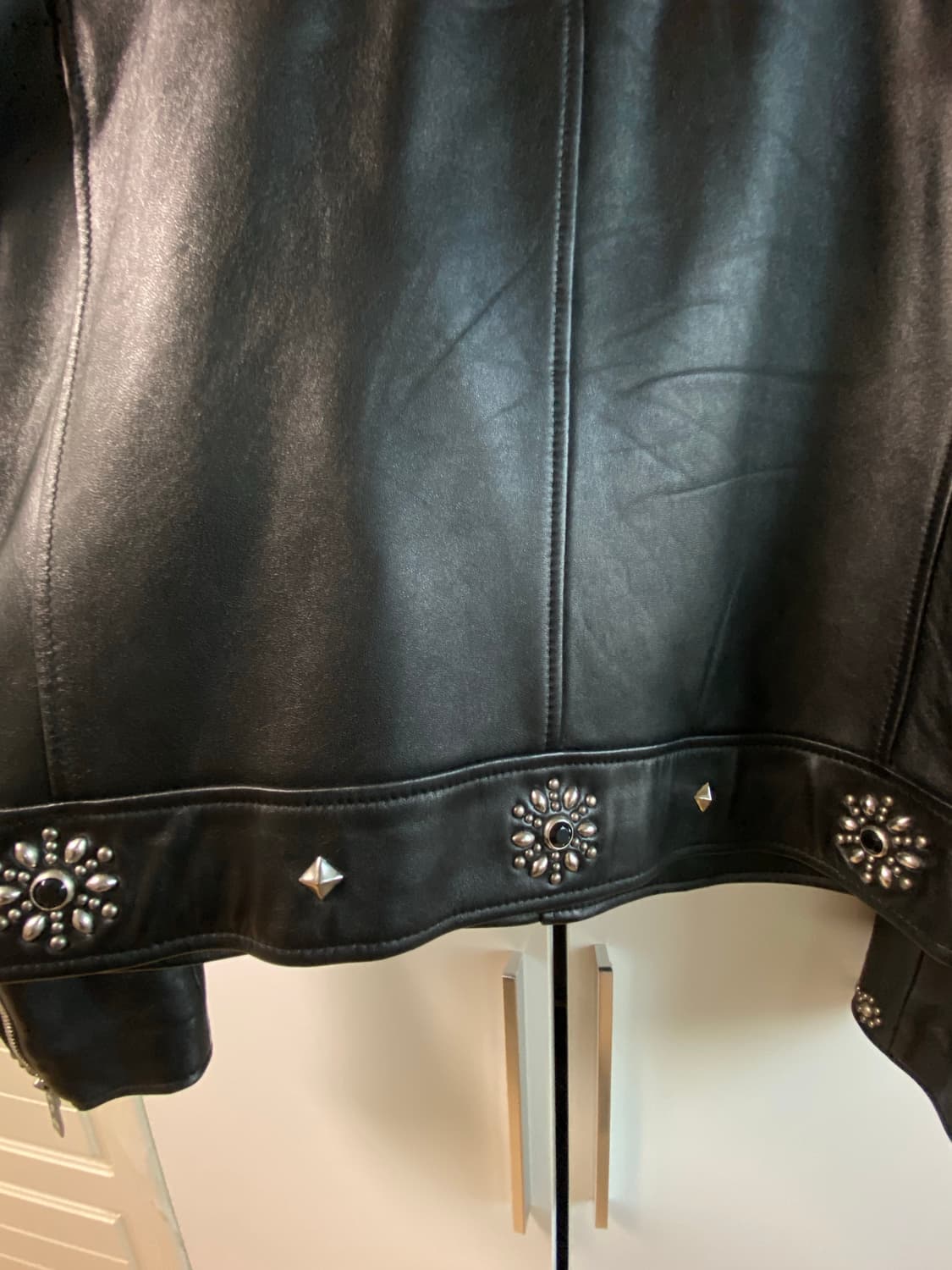 더스트라이프 커스텀 라이더 가죽자켓 판매합니다. 상품이미지6