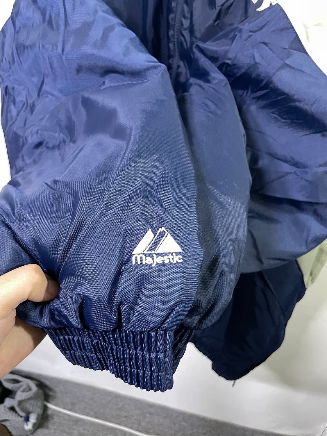 마제스틱 MLB 뉴욕양키즈 올드스쿨 아노락 야구점퍼 오리지날 상품이미지9