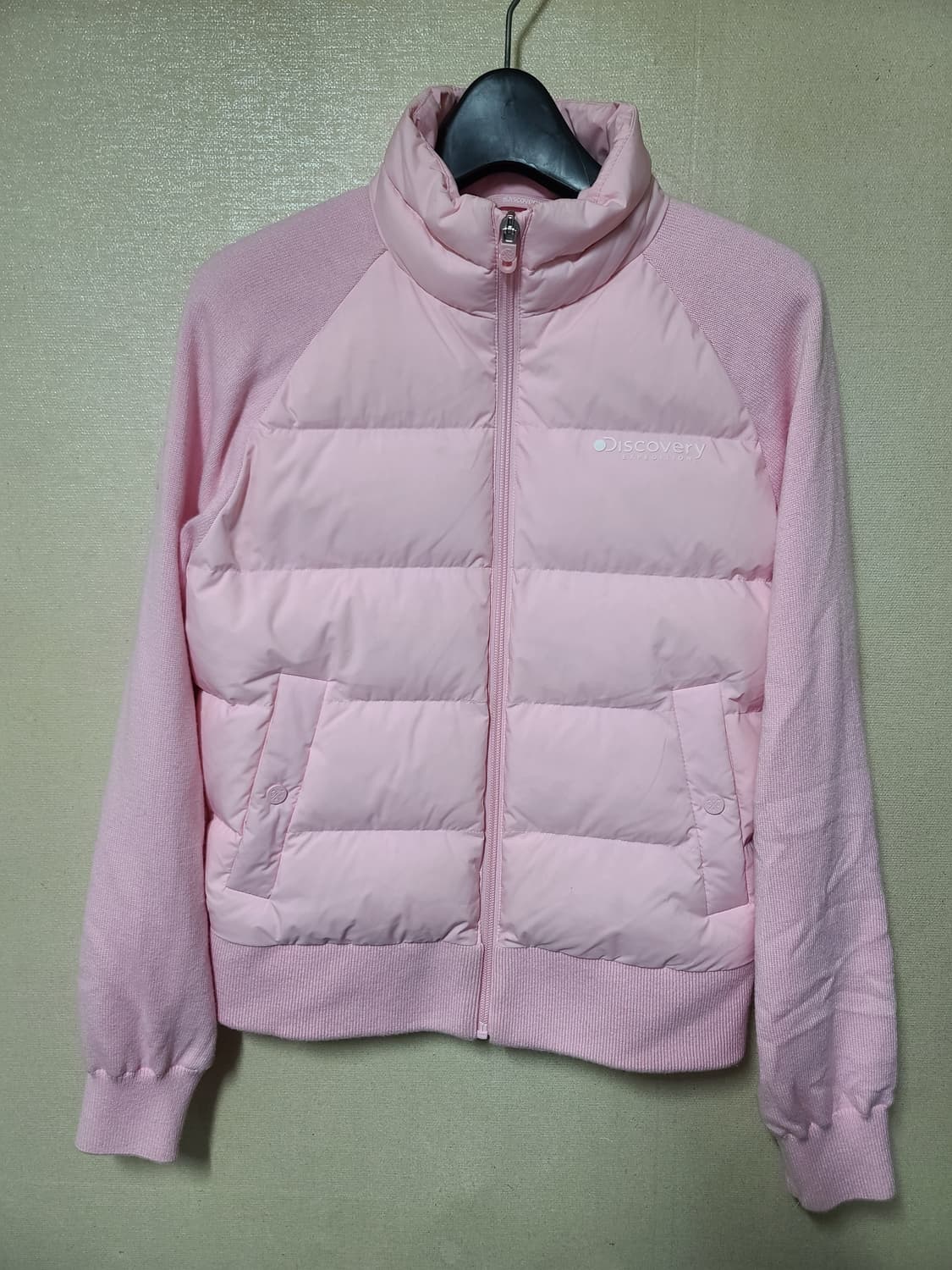 디스커버리 하이브리드 경량패딩 상품이미지1