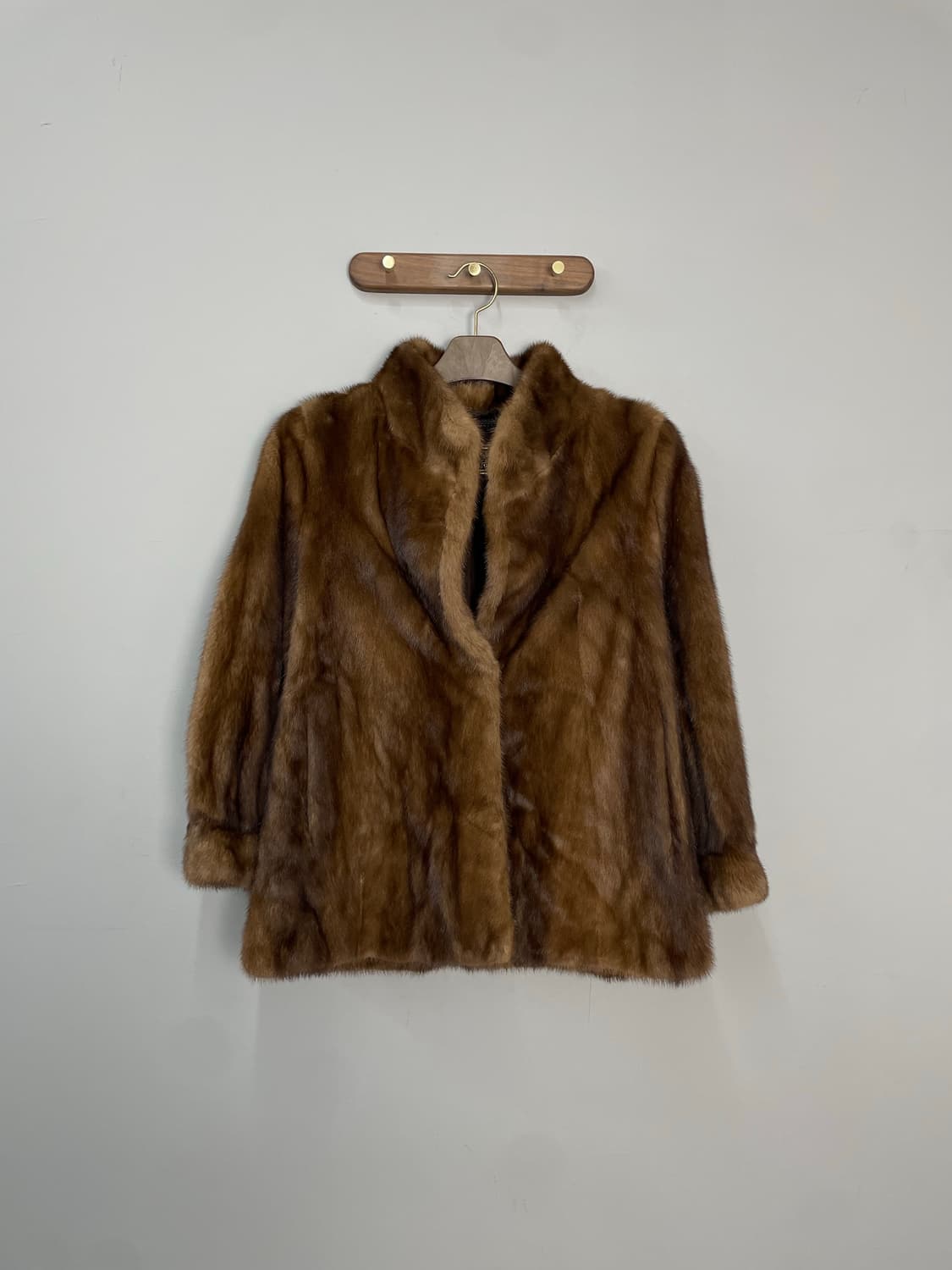 국제 모피 밍크 브라운 퍼 자켓 H2079 상품이미지2