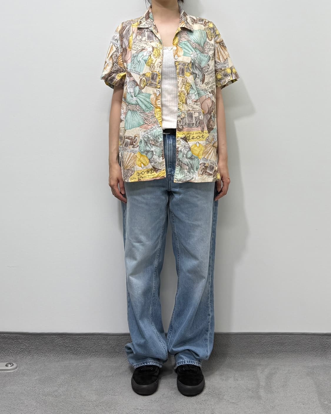 Printed short sleeve shirt 상품이미지10