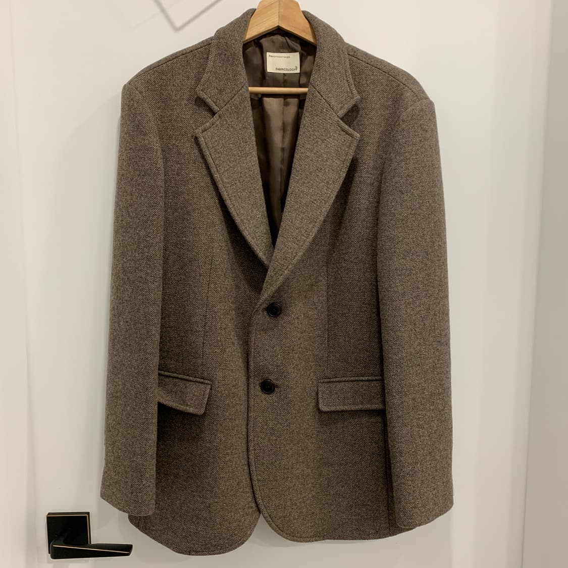 [패브릭컬리지] 더블 울 자켓 (울80/정가23만원) 상품이미지1