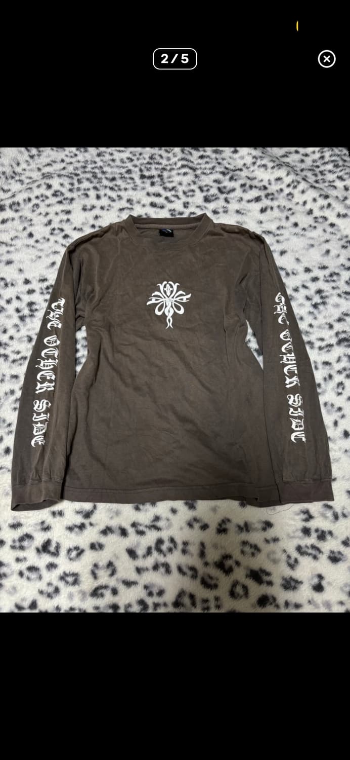 Y2k mood print Sleeve 상품이미지2