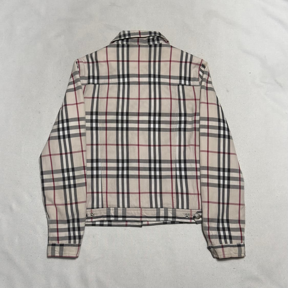 L 버버리 노바체크 여성용 트러거 자켓 상품이미지3