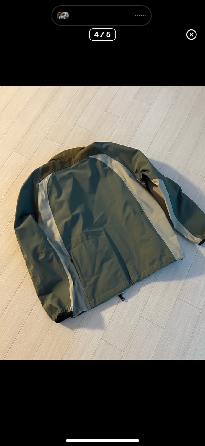 jeongli uniform work jacket green 2사이즈  상품이미지4