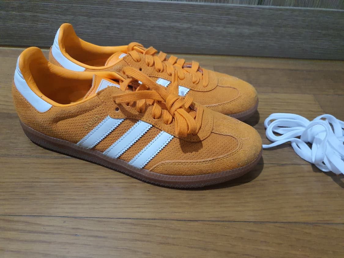 상태 최상 아디다스 삼바 오렌지 265사이즈 상품이미지1