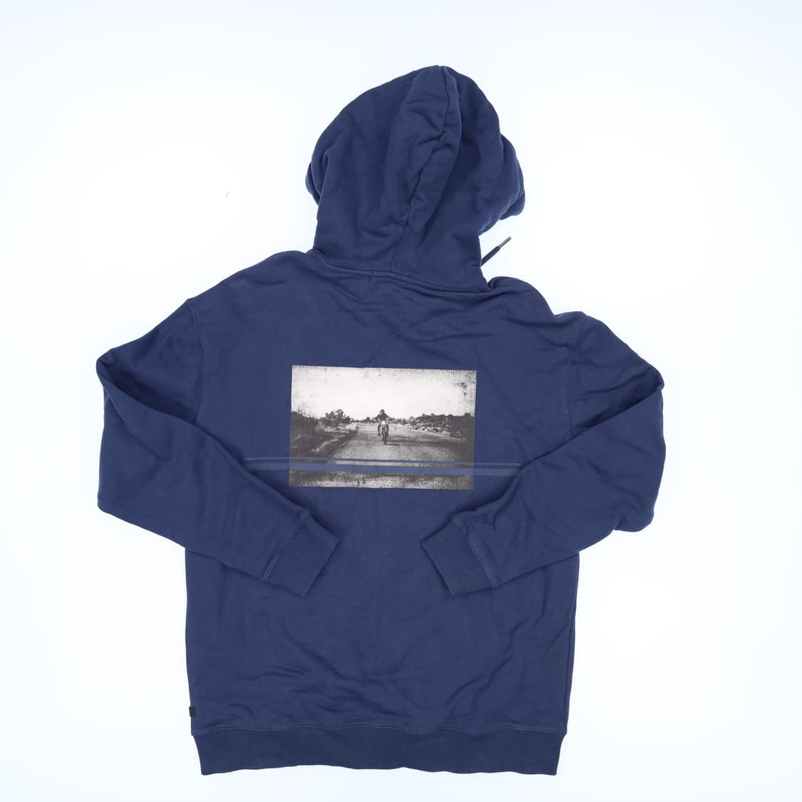[XL] 버커루 네이비 후드 티셔츠 1215H1 상품이미지2