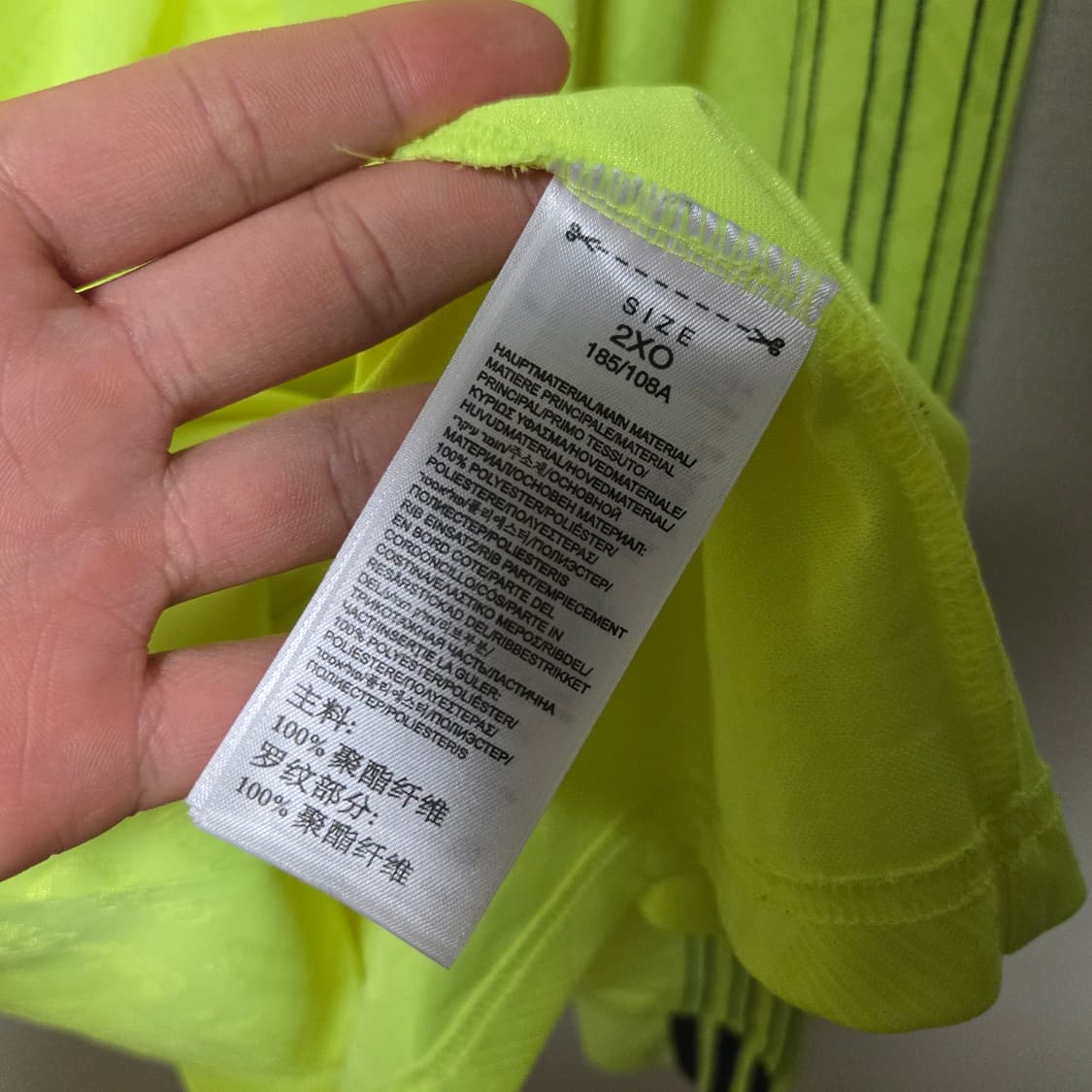 알렉산더왕X아디다스 네온 슬리브 져지 / 남성 긴팔티셔츠 / 남성 롱슬리 상품이미지4